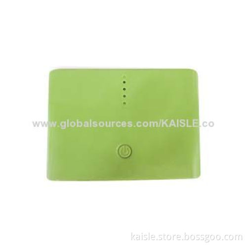 Power Bank with 8,000 to 10,400mAh Capacity, Pilot Light
